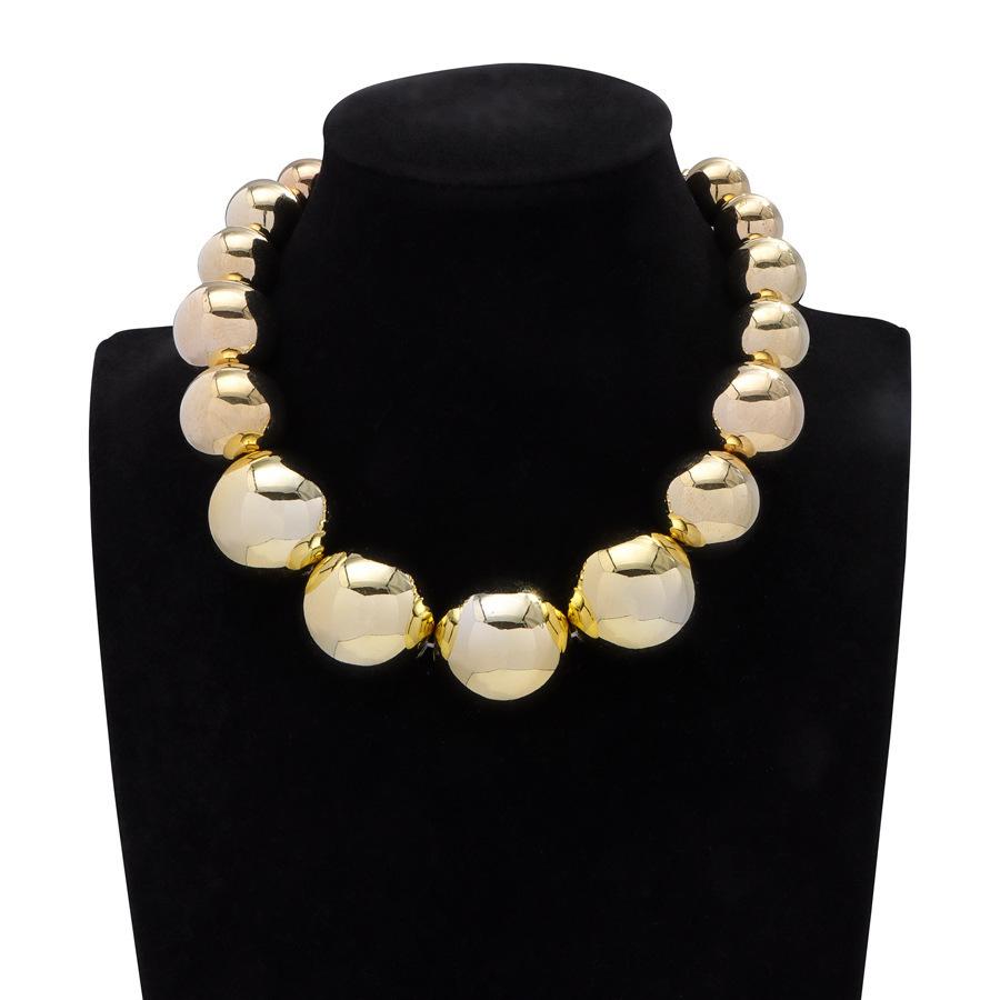 Creative Multi-layer Pearl CCB Sweater Chain Collarbone Chain Temperament Elegant Love-shaped Layer Necklace