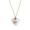 Gold-plated Heart-shaped Necklace Adjustable Pendant Necklaces Photo Album Necklace  Jewelry Gifts