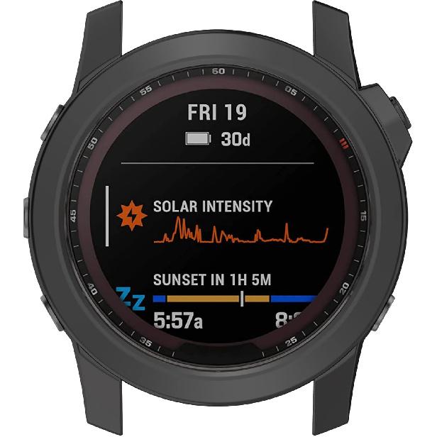 Case Cover Compatible with Garmin Fenix 7X Sapphire Solar Case Protector Protective Case 51mm for Fenix 7X Watch (Do Not Fit for Fenix 7/7S) (5Pack)