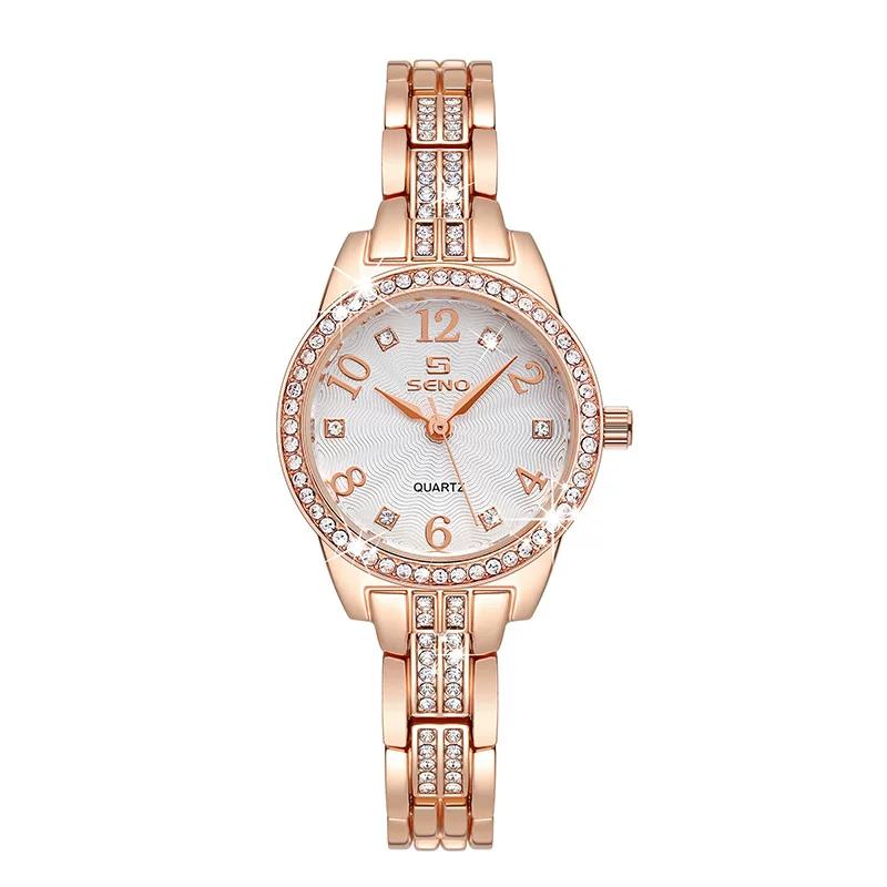 Genuine Goods 2024 K-style Girls New Minority Fashion Bracelet Watch Women's Easiest for Match Waterproof Jewelry Quartz Watch