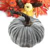 Fall Harvest Decor Prop Artificial Pumpkins Ornaments Halloween Decor Burlap Pumpkin Thanksgiving Party Home Decorations