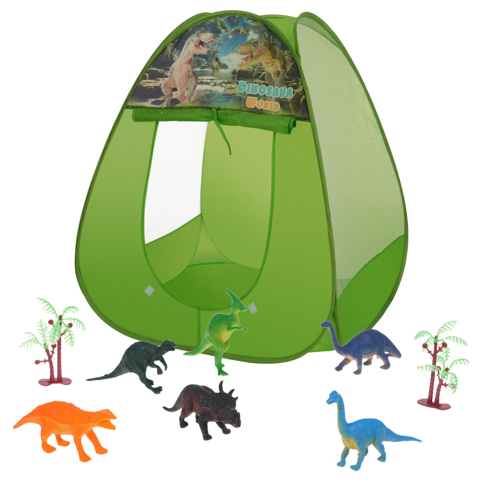 

Детская игровая палатка, Портативная складная всплывающая игровая палатка для мальчиков и девочек, Игрушка для ролевых игр, Кемпинг зелёный