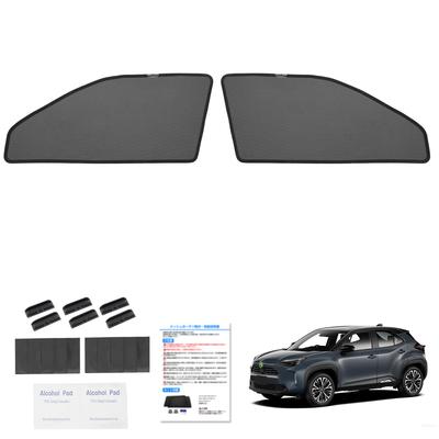Σκίαστρο Cartist Mesh για Toyota Yaris Cross Side Magnetic Insect UV Easy Installation and Light Heat Ιαπωνικό Εγχειρίδιο Οδηγιών Εσωτερικό 2 Πάνελ