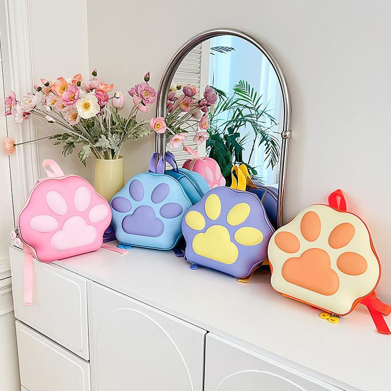 Cute Animal Pattern Kids Backpack With Breathable Design For Preschool And Kindergarten Use