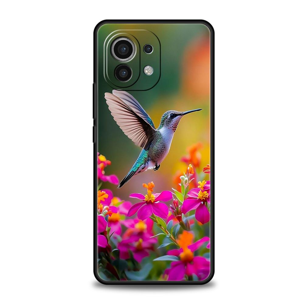 

Hummingbird Phone Case For Xiaomi Mi 15 14 13 12 11 Lite 14T 13T 12T 11T Pro Poco X7 X6 X5 X3 Pro F6 F5 F4 Cover For Mi 11 Lite