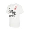 Nike T Shirts Men's White Crew Neck Moderate FD0135-121