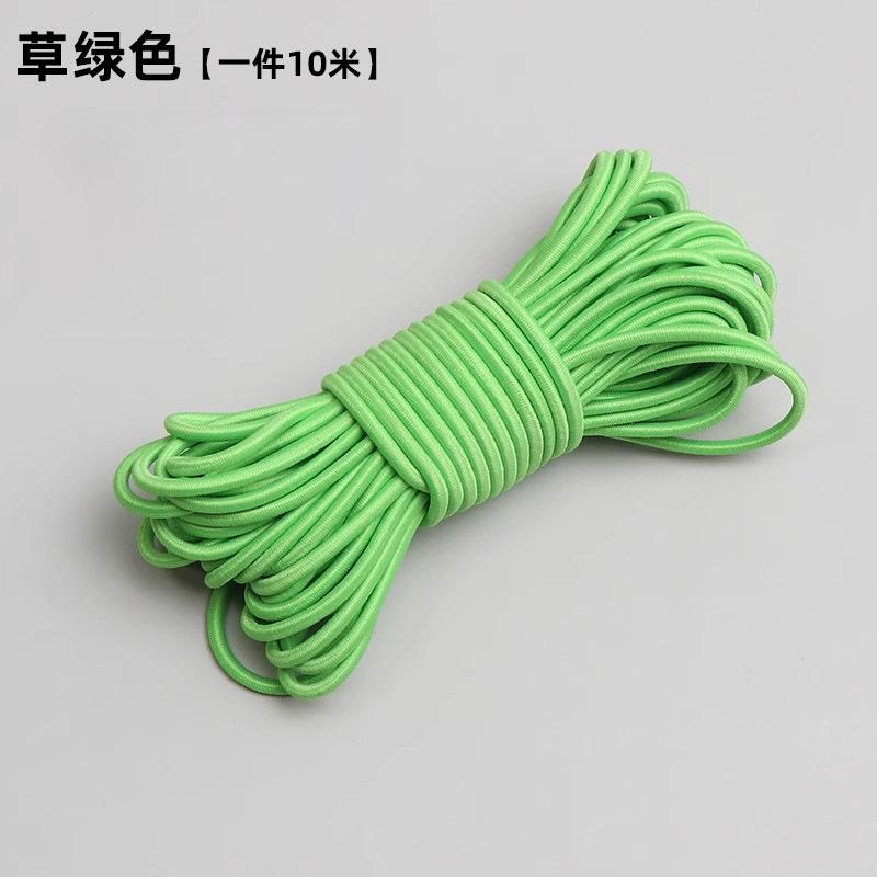 Hohe elastische elastische Seil langlebiges rundes elastisches Band rundes Gummiband Rinderband Seil elastisches Verstellseil elastisches Drahtseil dünn
