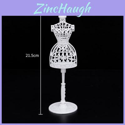 Plastic Doll Accessories Display Stand For Clothing Design And Collection Storage