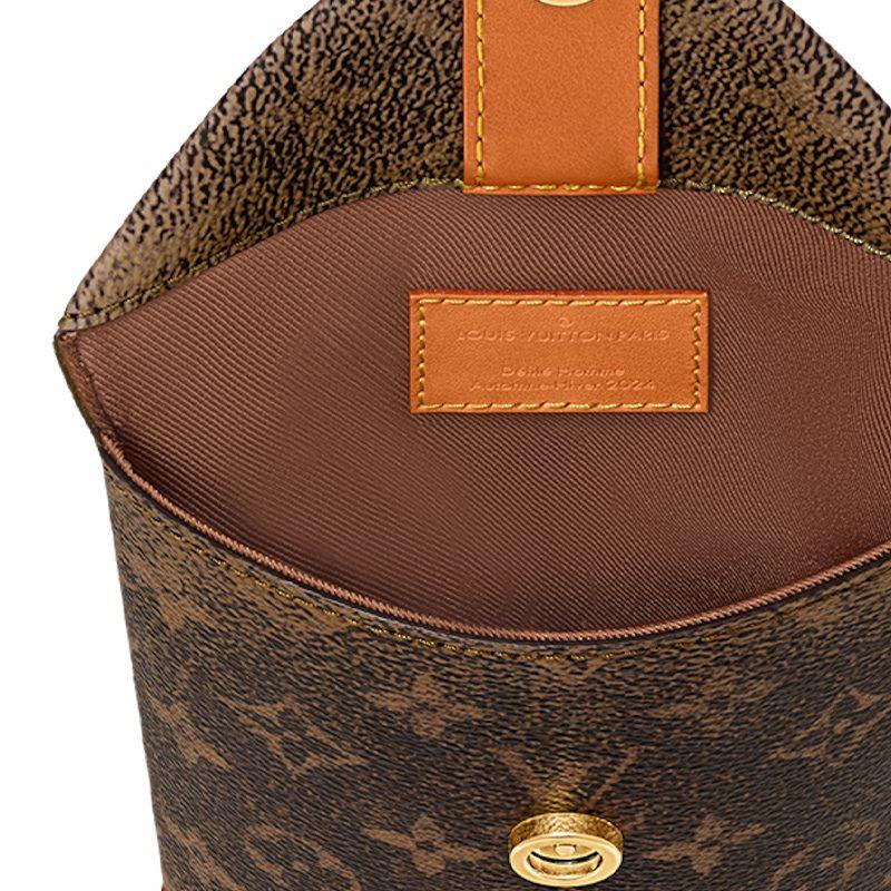 Louis Vuitton ENVELOPE POUCH Monogram Dust Canvas Shoulder Bag, Crossbody Bag Men's Brown M11629