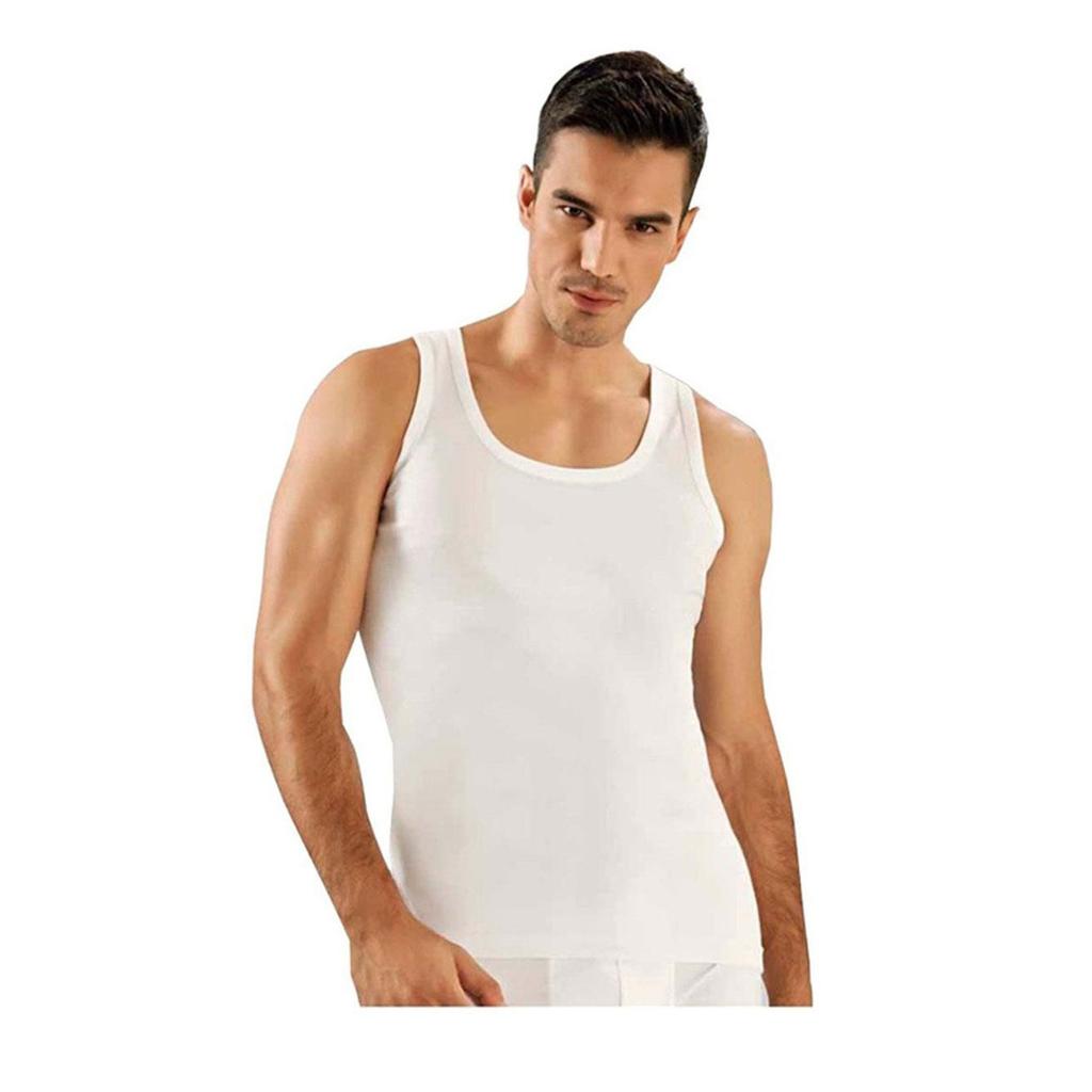 Tutku Unterwäsche Herren-Unterhemd, gerippt, bunt, 6 Stück