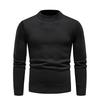 Winter Rollkragenpullover Dick Herren Lässig Pullover Pullover Einfarbig Qualität Warm Schlank Rollkragenpullover Pullover Herren