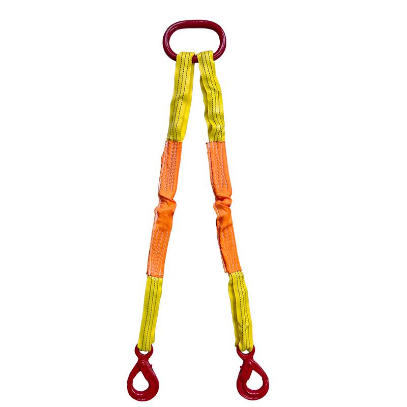 Flexible Webbing Lifting Sling Kit with Safety Hooks