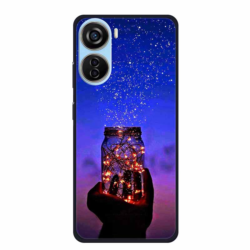 Handyhülle Für ZTE Axon 40 Lite Rückseite Hülle Schwarzes Silikon Weiche Hülle Für ZTE Blade V41 Vita V50 Design 5G LIBERO 5G IV Hülle