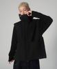 SOMEPLACE MAN Hooded Multi-Pocket Oversized Nylon Windbreaker Daily Vest_2 Colors