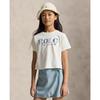 Girls Logo Cotton Jersey Tee Oversized 7 16 Cwpotshg8020543100