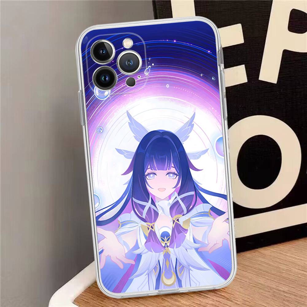 Genshin Impact Columbina Phone Case For IPhone 17 16 15 Plus 14 13 Mini 12 11 Pro Max Soft Shell Cover