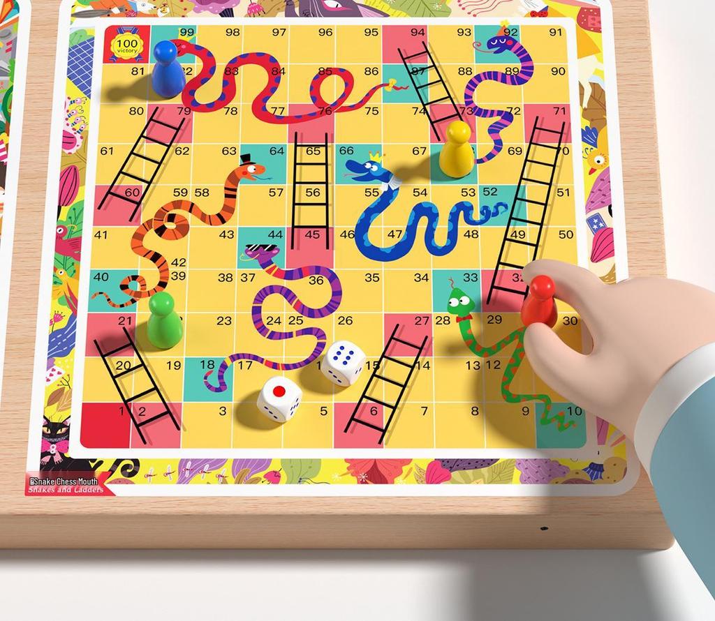 Bouncing Chess Catapult: Wooden Two-Player Battle Game for Parent-Child Interaction & Educational Fun