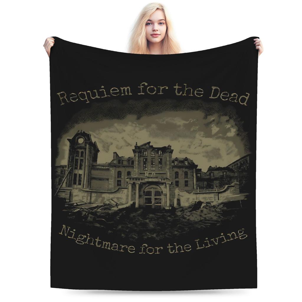 Residents Evils Requiem Blanket Quality Soft Warm Bedding Throws Winter Girls Boys Bedroom Graphic Bedspread