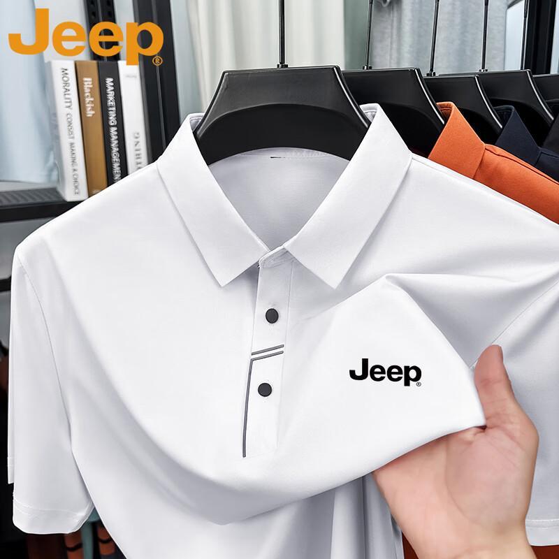 

JEEP Men s Short Sleeve Polo Shirt 4XL
