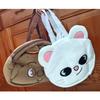 Stay Backpack Plush Bag Backpack Wolf Rabbit Piglet Bunny Cartoon Mini Backpack Chicken Fan Gift
