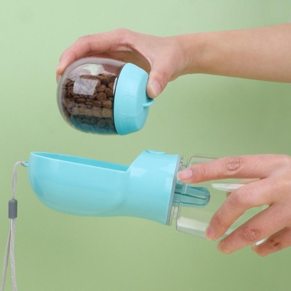 Leak Proof Portable Pet Water Bottle Heat-resistant Dog Food Container Water Dispenser  Dog Walking