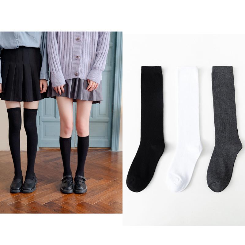 Ladies Calf Socks Lolita Jk Socks Student Stockings Autumn And Winter Skinny Leg Socks Pressure Knee Socks