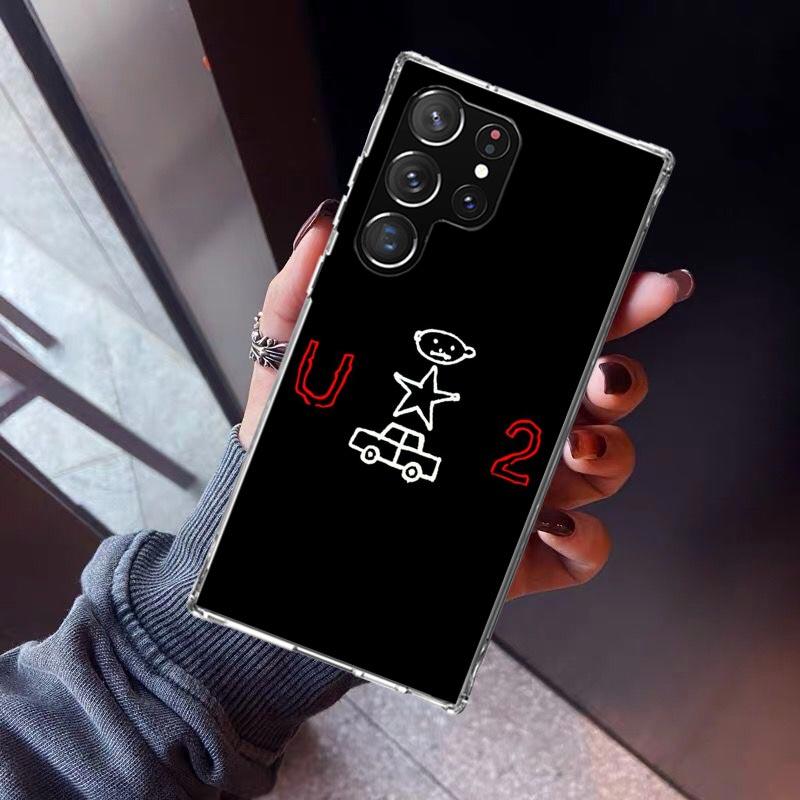 

Band U-U2 Rock Phone Case For Samsung Galaxy S26 S25 Edge S24 S23 Ultra S22 Plus S21 S20 FE Soft TPU Back Cover Funda Galaxy S25 Samsung S25 Edge