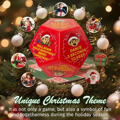 Hilarious Exchange Party Game Dice Christmas Stocking Stuffers Gift Exchange Dice Game for Xmas Party Family Night Group Hangout