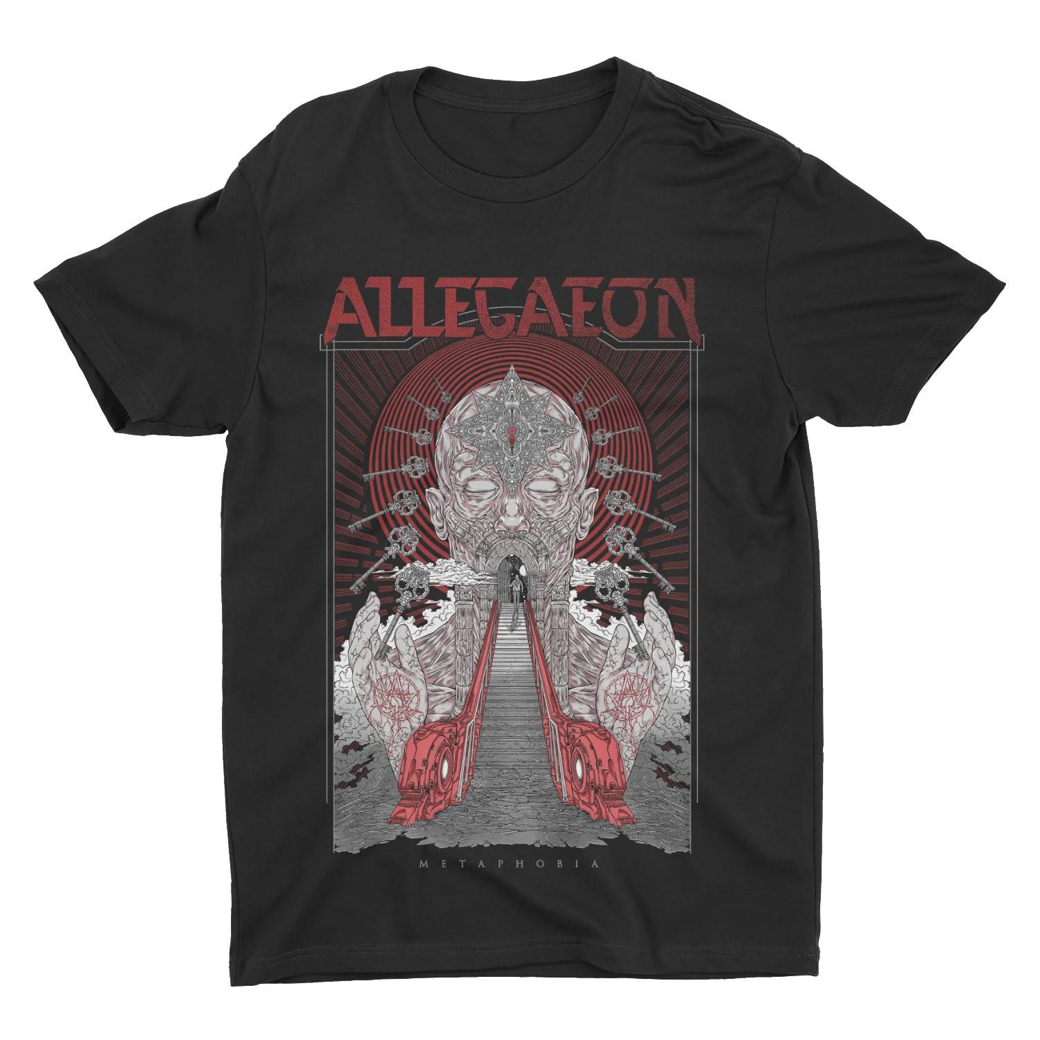 New Allegaeon - Metaphobia Short Sleeve Cotton Full Size T Shirt For Men TR277 XXL