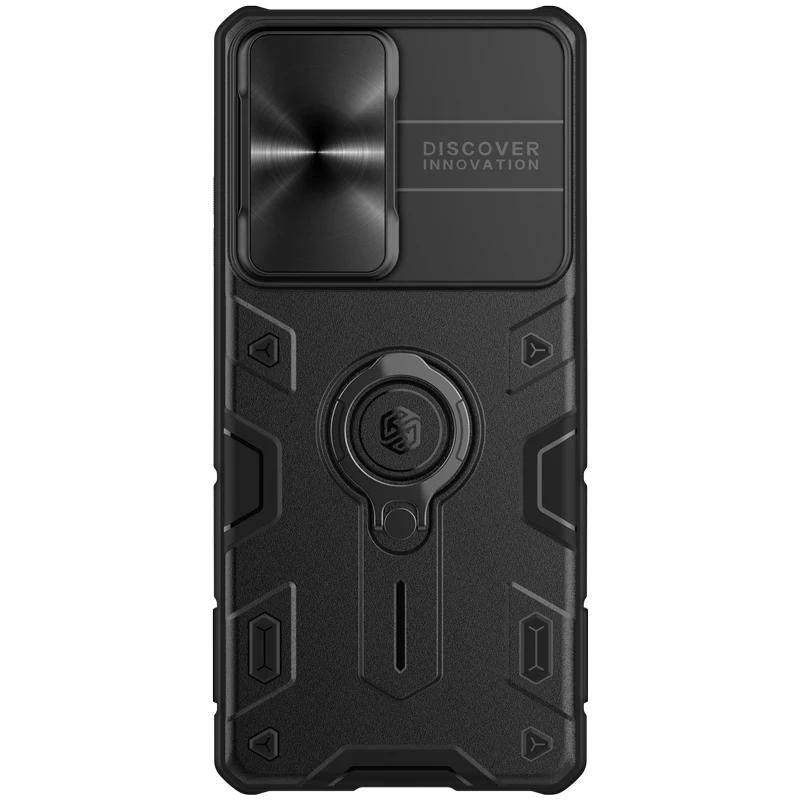 NILLKIN Slide Cover Case For Samsung Galaxy S21 Ultra Ring Stand Case for Galaxy S21 5G 2025 Designer Case Shockproof for S21+
