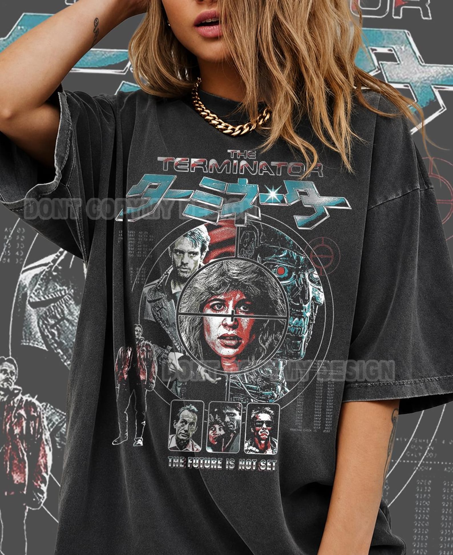 Vintage Sci Fi Space Shirt, Retro Cyber Future Graphic Tee, Futuristic Movie Inspired Shirt, Cosmic Graphic Tee 2XL