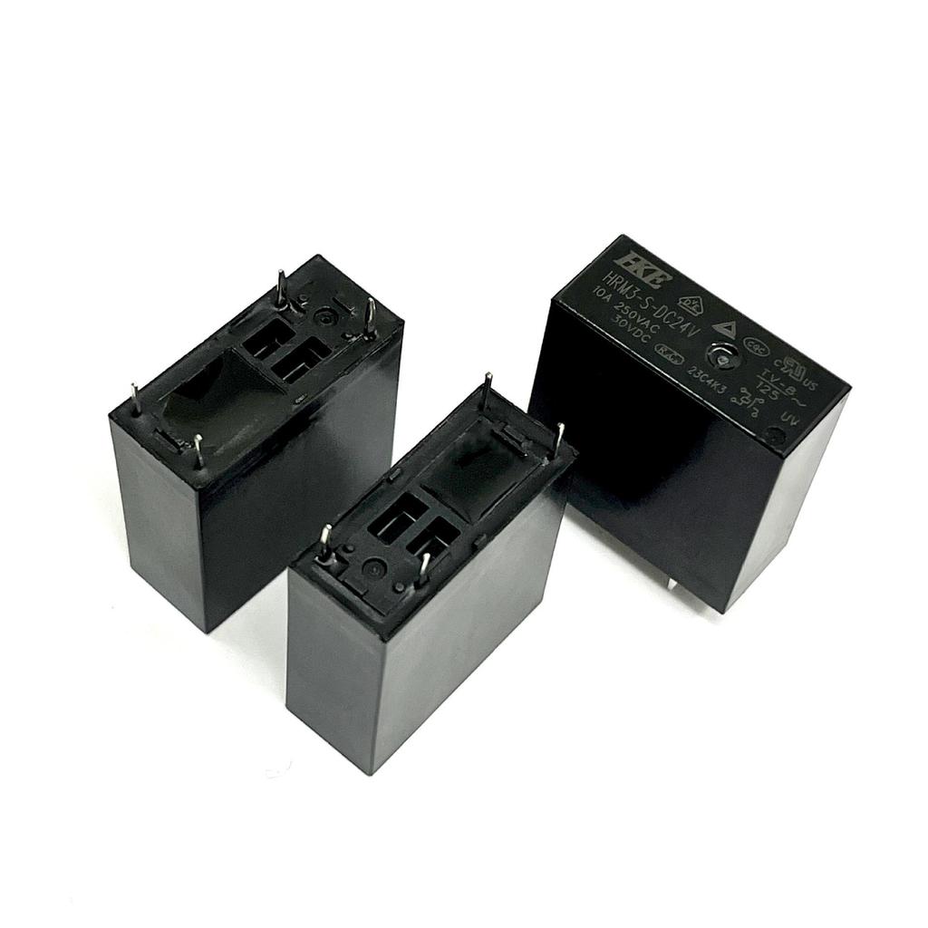 Huigang Relay HRM3-S-DC24V-A, Normally Open 10A, Plastic Sealed