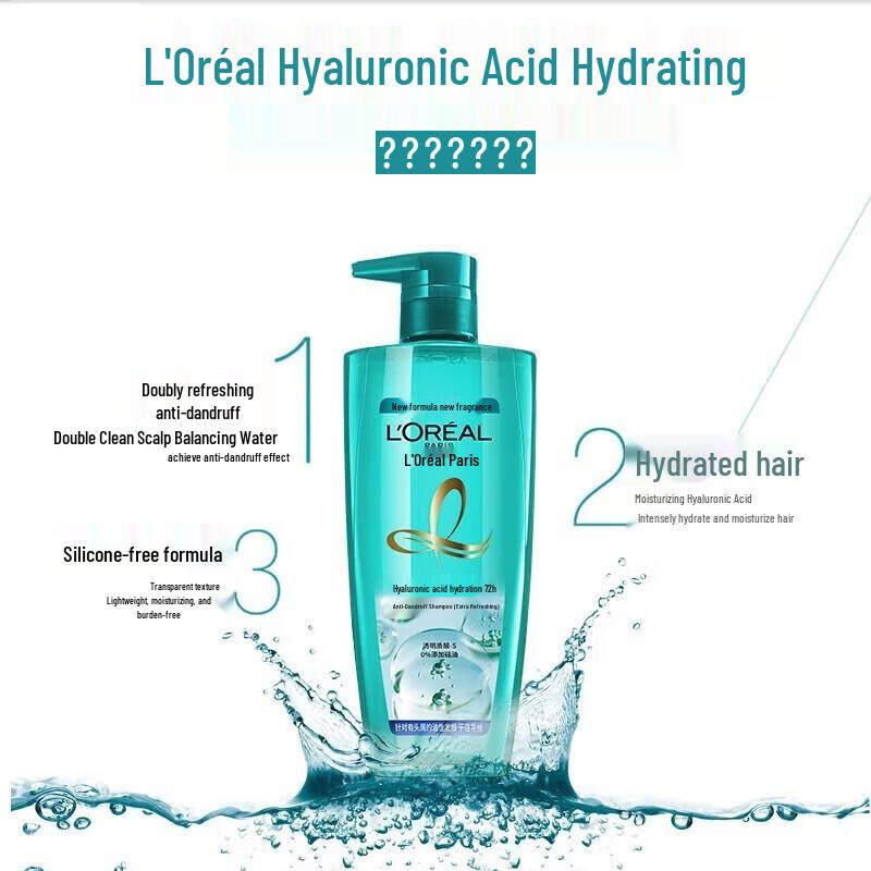 L'Oréal Hyaluronic Acid Hydrating Anti-Dandruff Shampoo