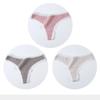 3 Pcs/Set Women Panties G-String Underwear Fashion Thong Sexy Cotton Panties Ladies G-string Soft Lingerie Solid Low Rise Panty