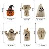 Halloween Ornaments Figurine Props Desktop Centerpiece Ornament Countertop Vivid