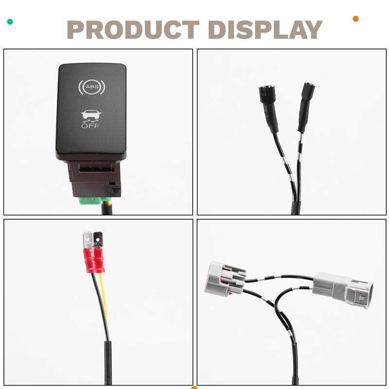 Off-Road Anti-Skid Switch For Toyota 4RUNNER ESP Off Switch Car ABS Anti-Skid Accessories