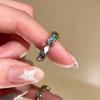 Retro Starfish & Seashell Pearl Enamel Ring for Women - Stacking Finger Accessory