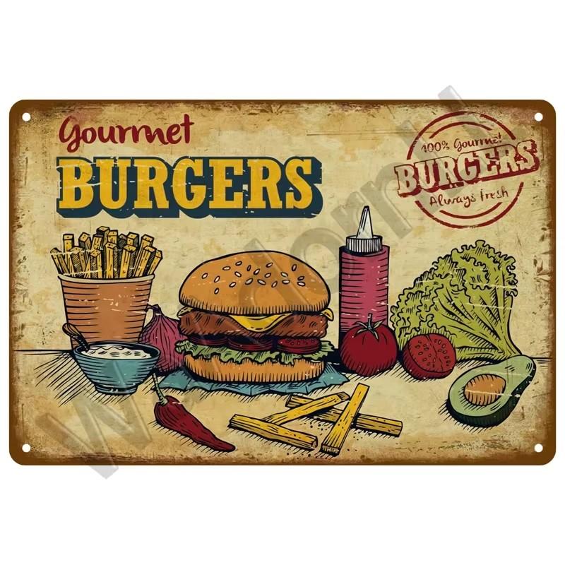 HD Metal Tin Sign Vintage Funny Beer Bar Wall Decor Retro No Working Steak Timer Alcohol Sign for Man Cave Pub Bar Kitchen Dec