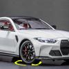1:24 BMW M4 IM Supercar Alloy Muscle Model Car Toy Diecasts Metal Casting Sound and Light Car Toys For Children Vehicle