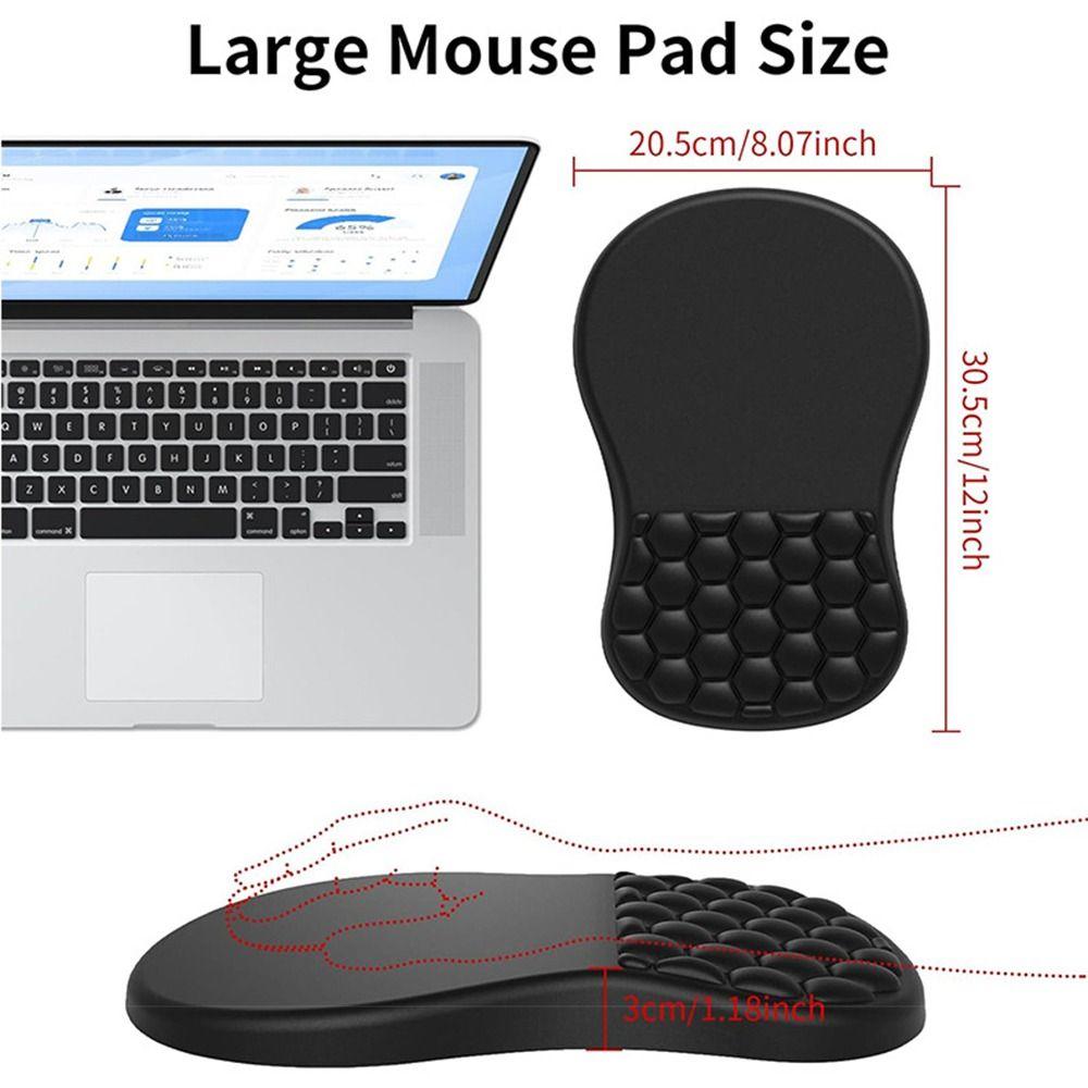 Pain Relief Wrist Support Mousepad High Elastic Wrist Rest Ergonomic Mouse Pad  Computer Work