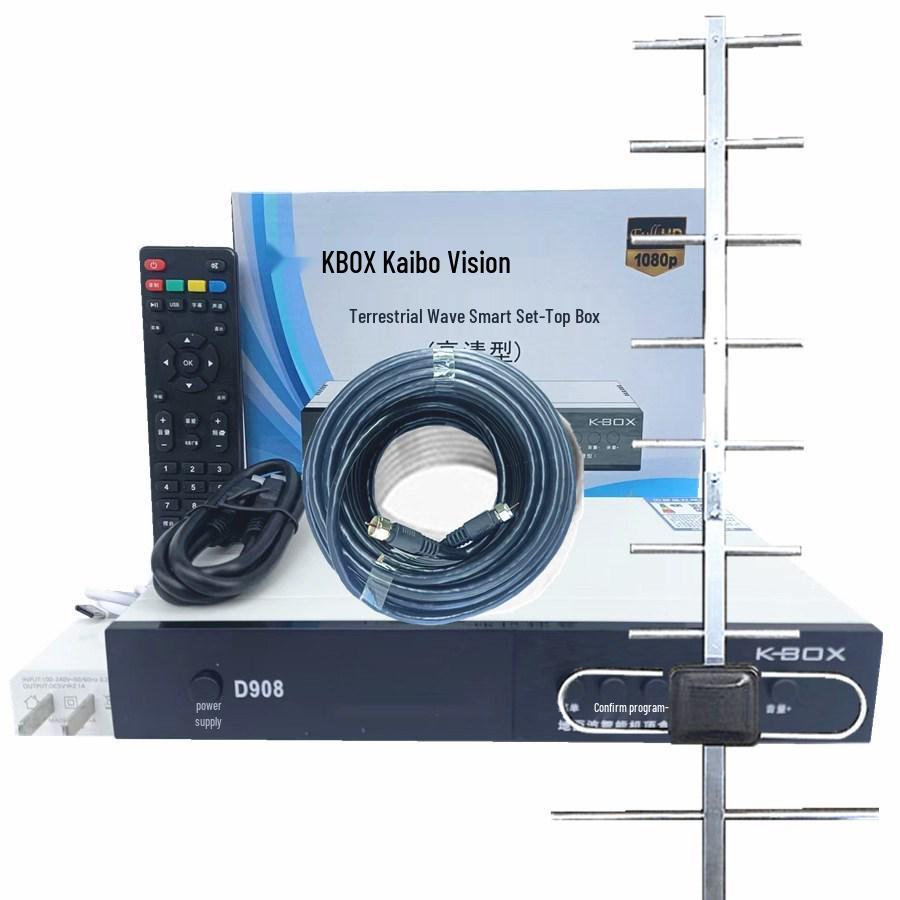 Kaibo HD Antenna Set-Top Box for Terrestrial Digital TV