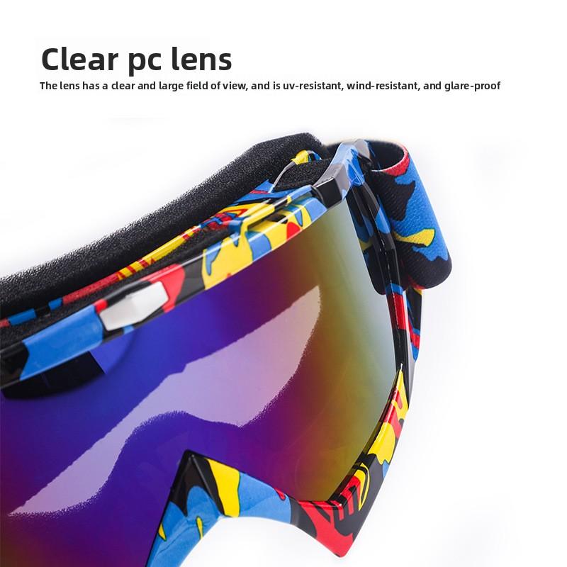 Motocross Motorcycle Windproof Goggles Harley Riding Splash-proof Goggles Hiking Sports Windproof Sand Goggles