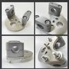 Start Side Handle Post for Super Cub C50 C70 C90 Motorcycle Handle Parts Bar Handle Kit Handle Diameter 22.2mm (Silver)