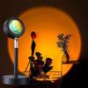 USB Rechargeable Sunset Lamp - Rainbow Projection Desk Light