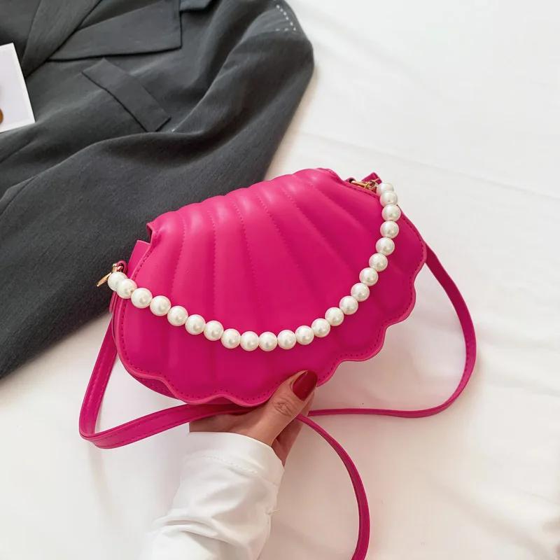 Popular Niche Design Small Crossbody Bag Women's Autumn New Trend Casual Crossbody Bag Simple Shell Luxury Brand Shoulder Bag