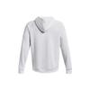 Under Armour Rival Fleece Hoodie With Brand Logo Print Men Hoodies White 1379757-100