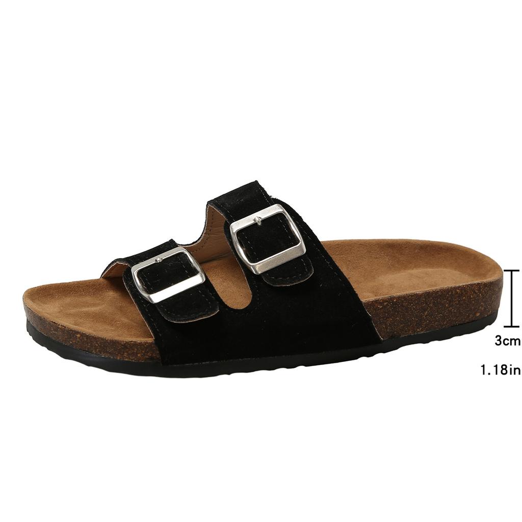 Slippers women's summer outerwear is fashionable, Korean version of versatile, 2025 new summer bow muffin, thick-soled ins cool flip trend