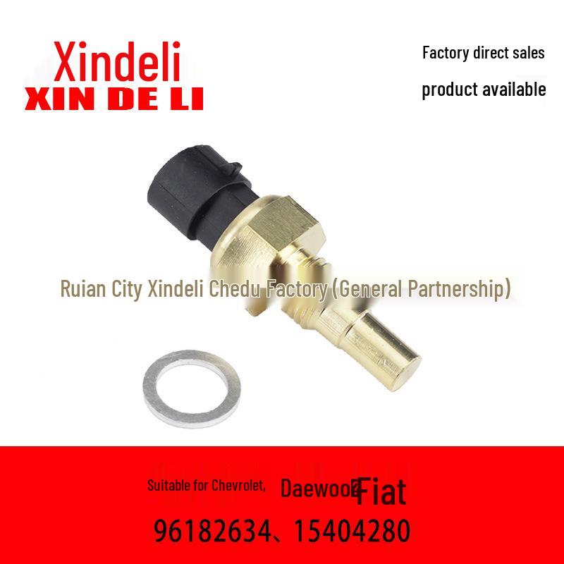 

Chevrolet Daewoo Fiat Engine Coolant Temp Sensor, Compatible with 25036898 9618263. 25036898