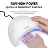 Professional Nail Lamp Led Manicure Uv Lamp Nail Dryer For Uv Gel Led Gel Nail Machine Infrared Sensor