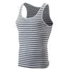 Men's Summer Multicolor Camouflage Combination Vest Teenagers Plus Size Sports Fitness Running Jacket Joker Stripe T